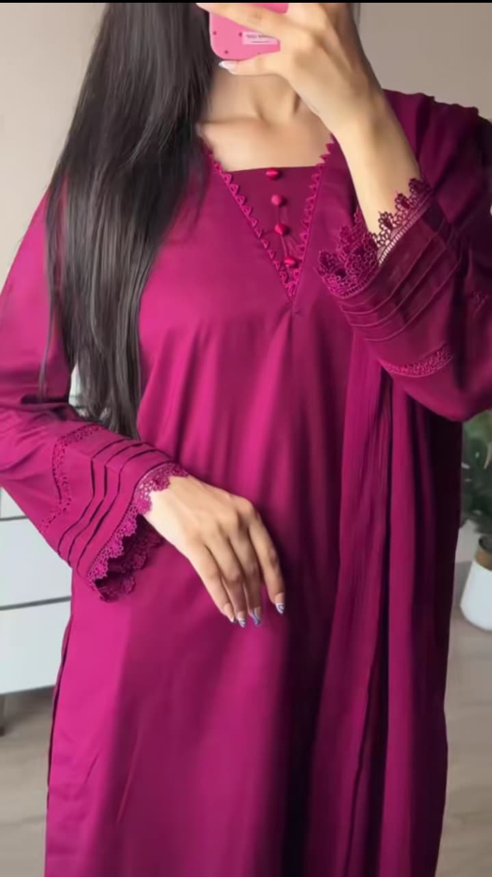 Winter Premium Dress 3 PIECE