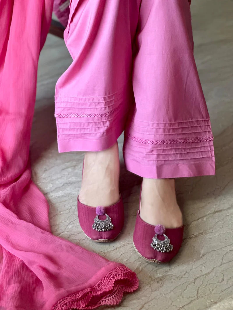 3 Piece - Pink Lawn Dress