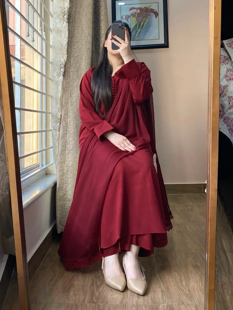 3 PIECE – Silk Karandi Dress