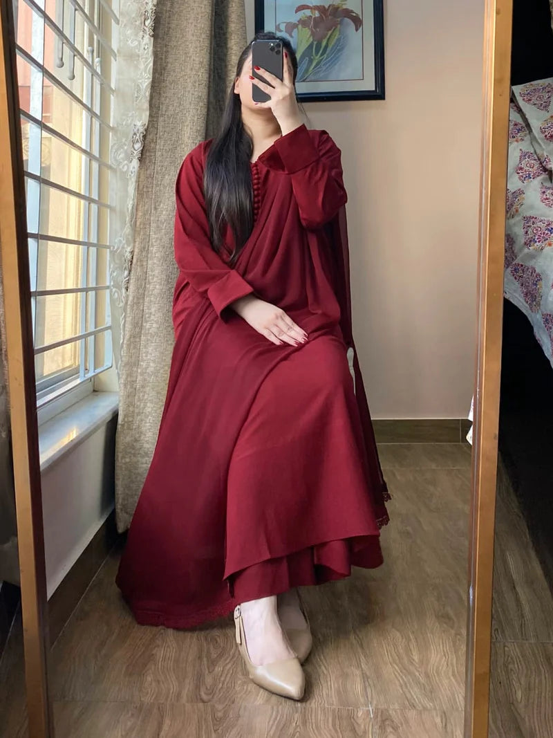 3 PIECE – Silk Karandi Dress