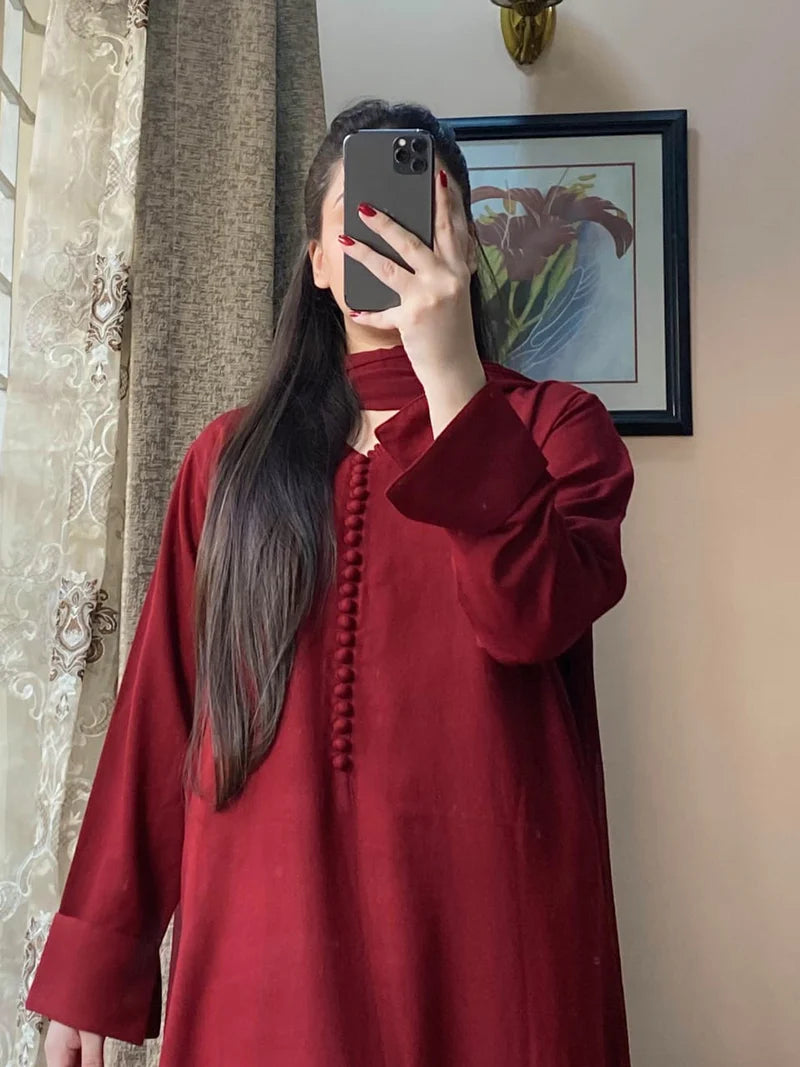 3 PIECE – Silk Karandi Dress