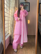 3 Piece - Dobby Khaddar Dress