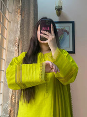 3 Piece - Dobby Khaddar Dress