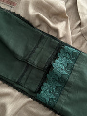 Green Khaddar Set