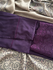 Purple Linen Set
