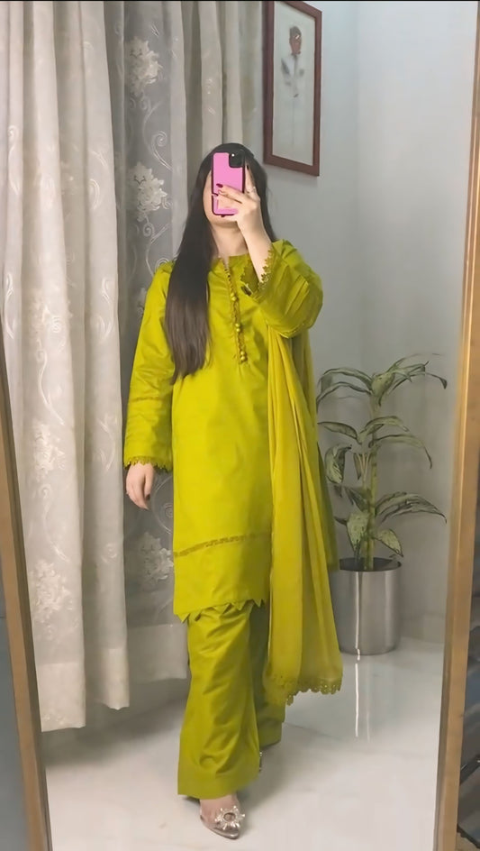 3-Piece Lawn Dress